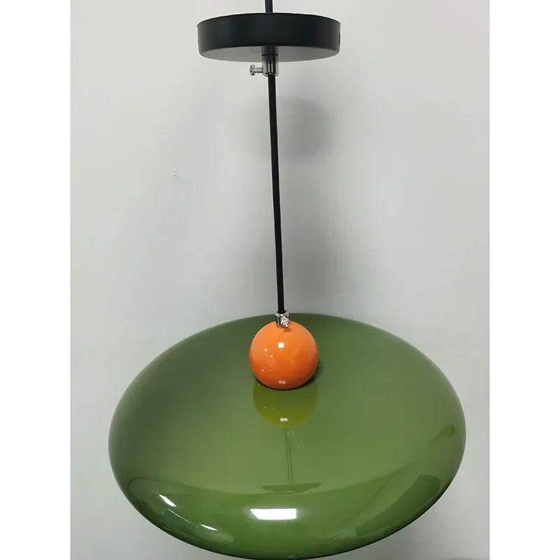 French Flying Saucer Chandelier