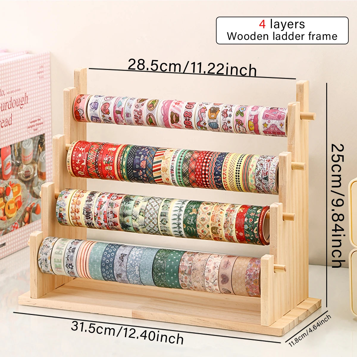 Washi Tape Storage Rack