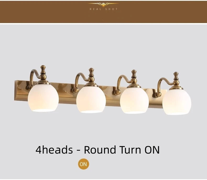 Multi-Head Vanity Mirror Light