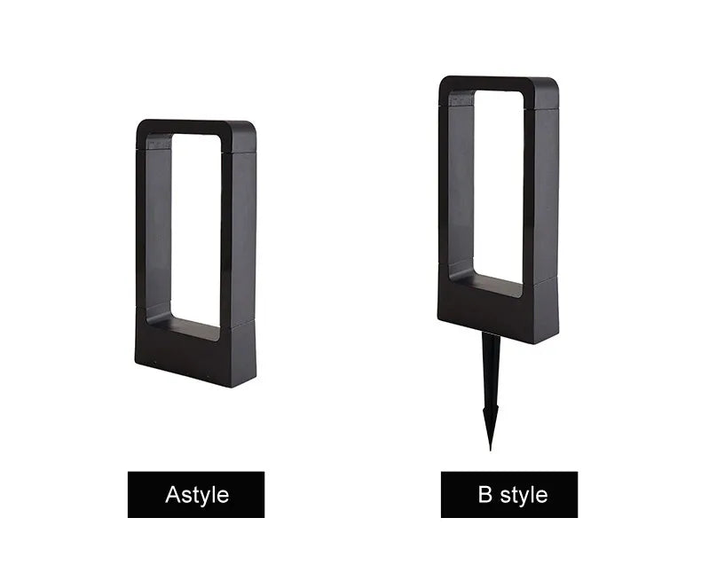 Waterproof 10W LED Garden Bollard Light