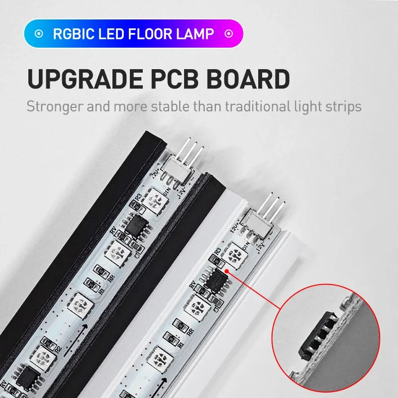 Smart APP RGB Corner Lamp 180cm