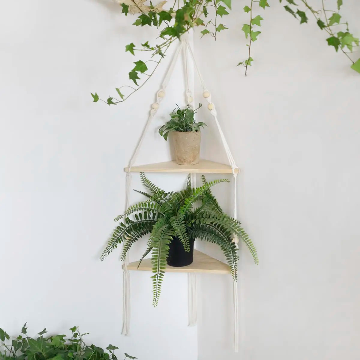 Macrame Wall Hanging Shelf