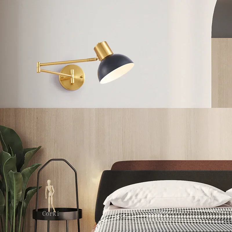 Long Arm Adjustable Wall Sconce