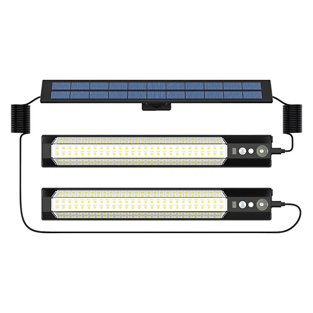 316 LED Solar Security Wall Light