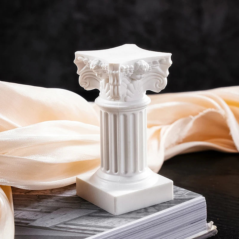 Roman Column Pedestal Candlestick