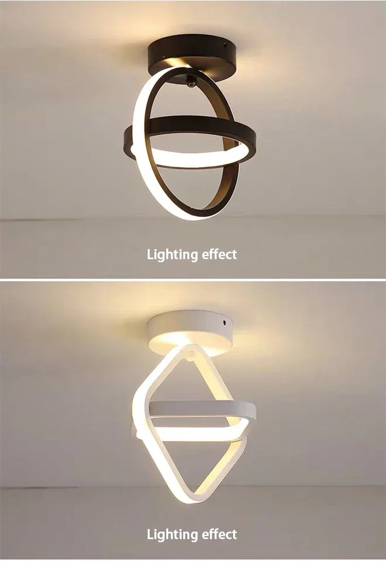 Modern Nordic LED Surface Mounted Ceiling Light