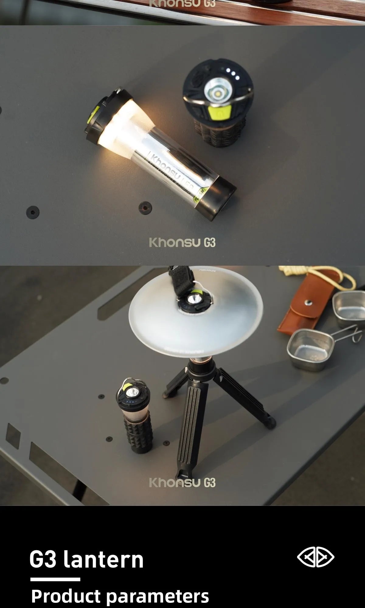 3000mah GZ Lighthouse camping light Super Long Battery Life LED Camping