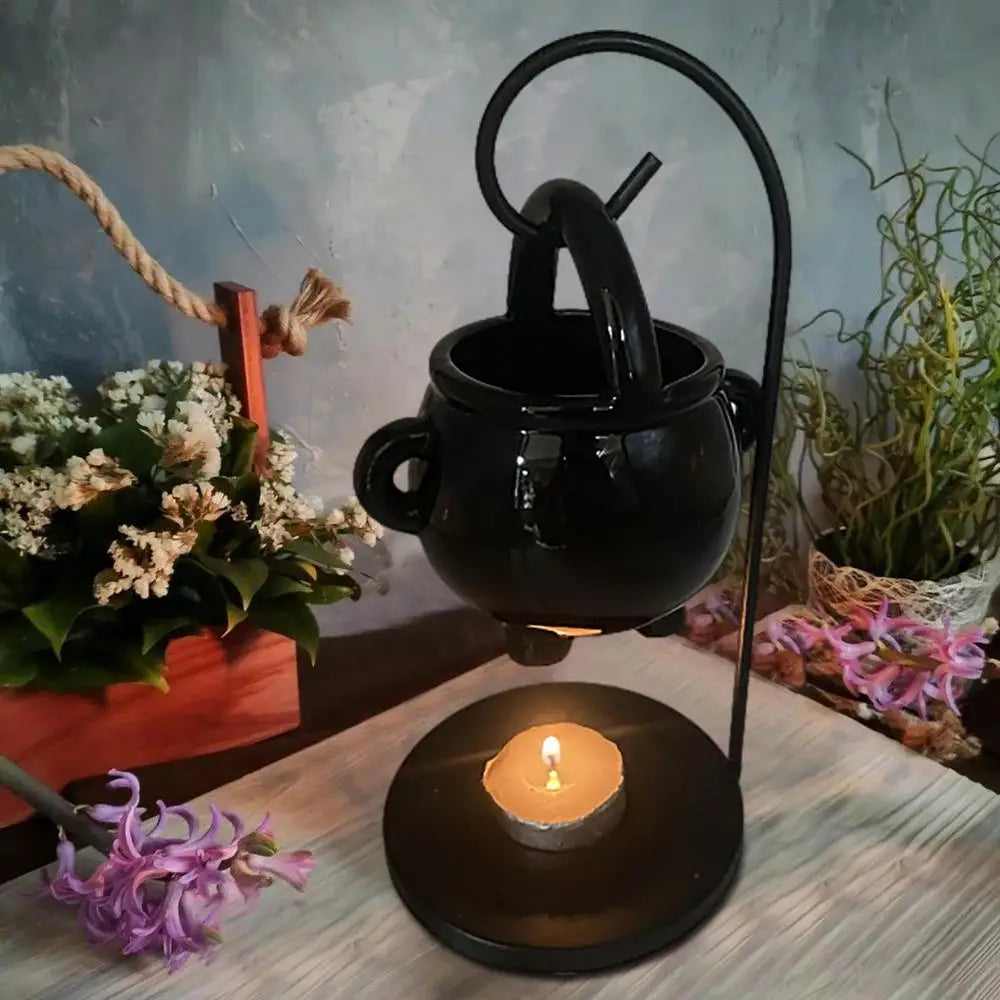 Witch Cauldron Oil Burner