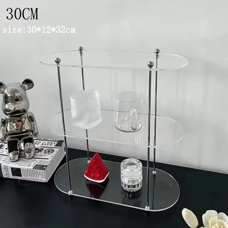 Acrylic Desktop Storage Display Rack