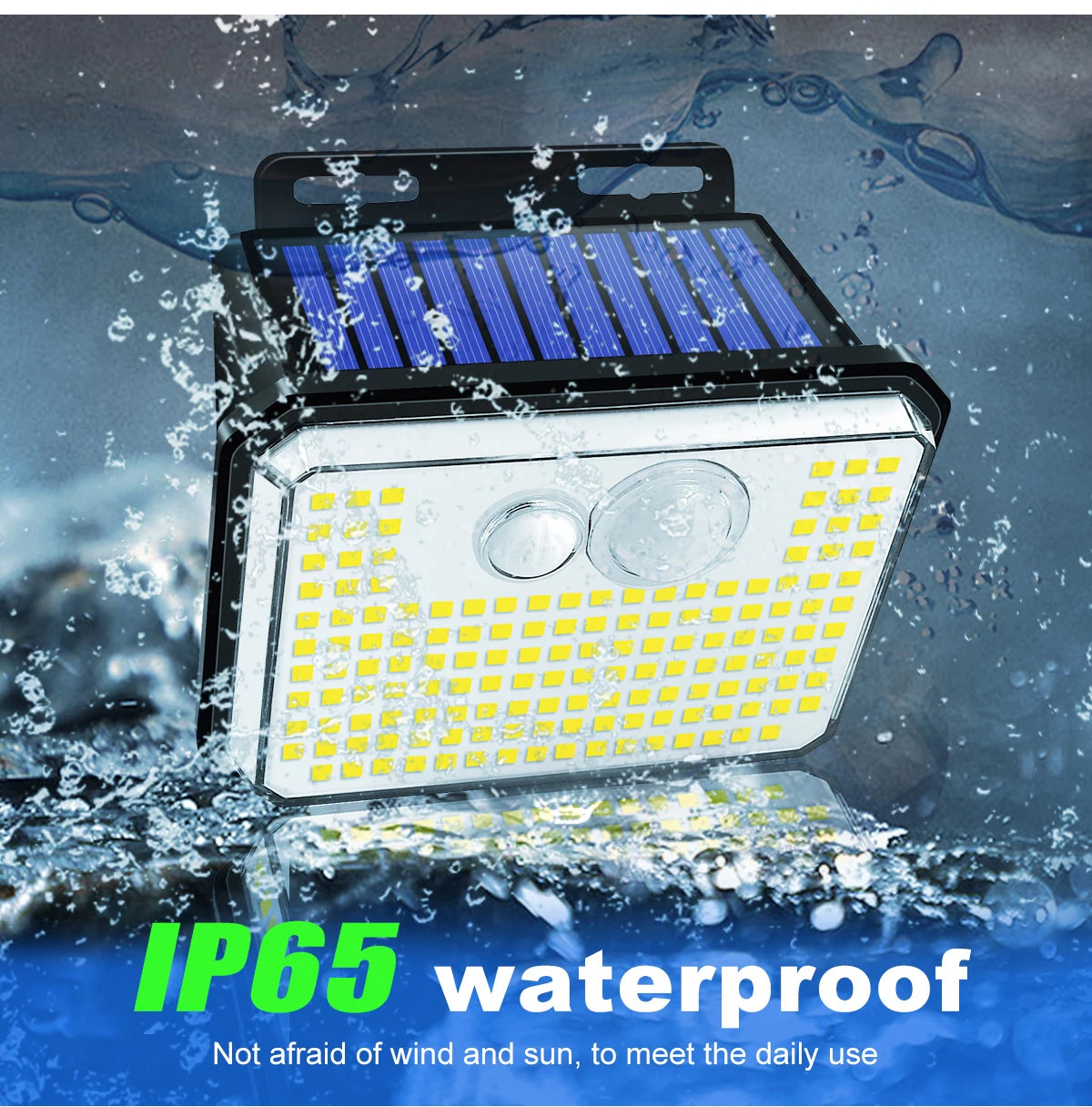 Solar Motion Sensor Wall Light