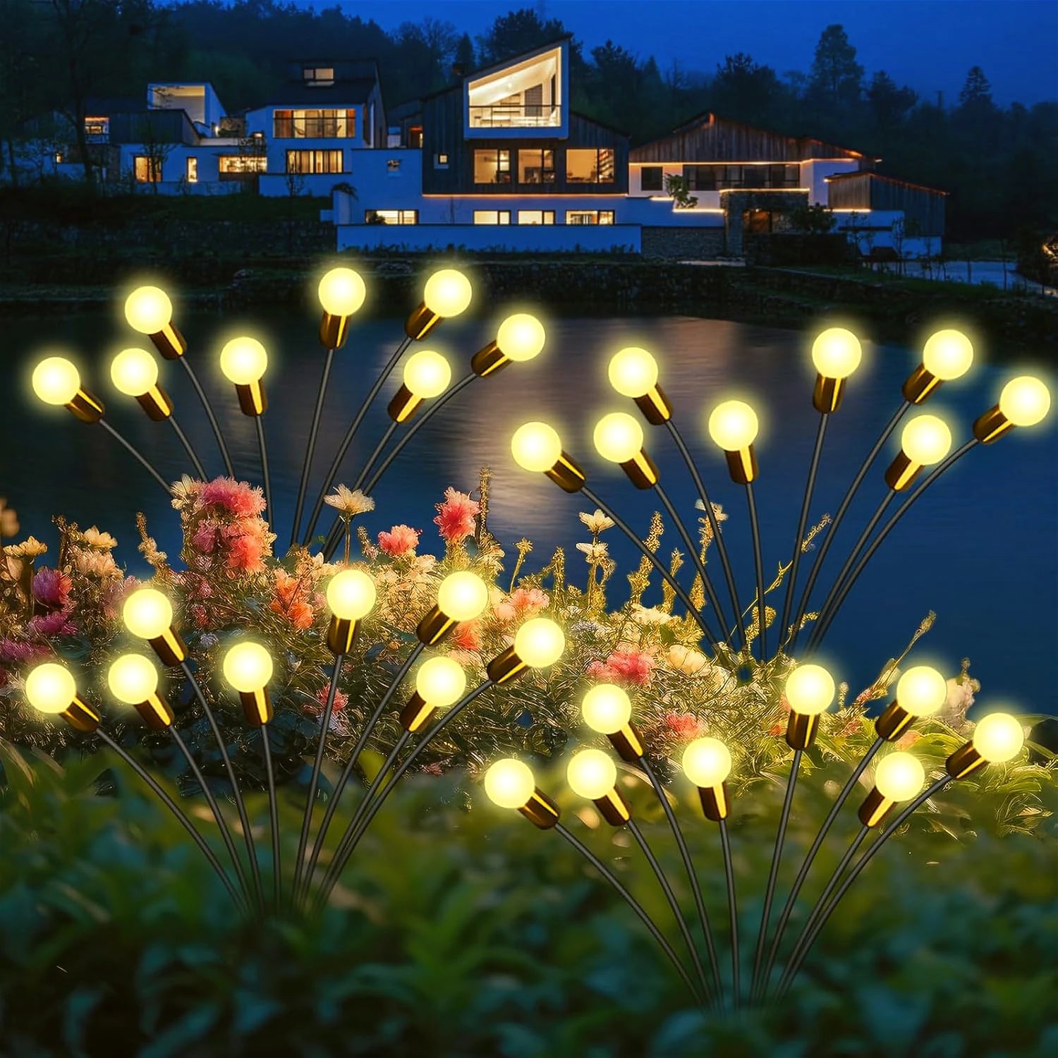 Solar Firefly Lawn Lights