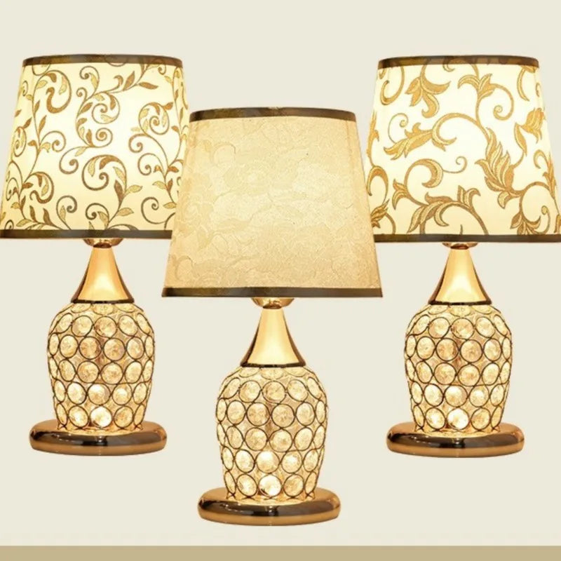 Crystal Base Table Lamp