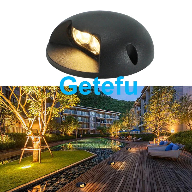 LED Inground Light Outdoor Underground Lights Recessed