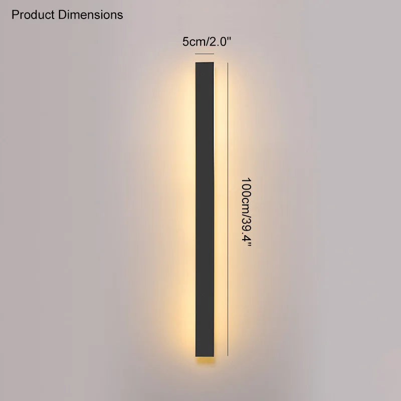 IP65 Minimalist Outdoor Wall Lamp