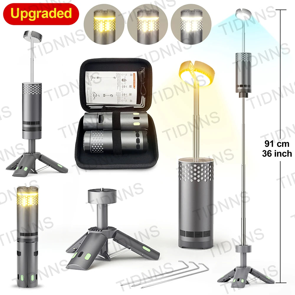 10000mAh Camping Light USB Rechargeable LED Emergency Lamp Outdoor