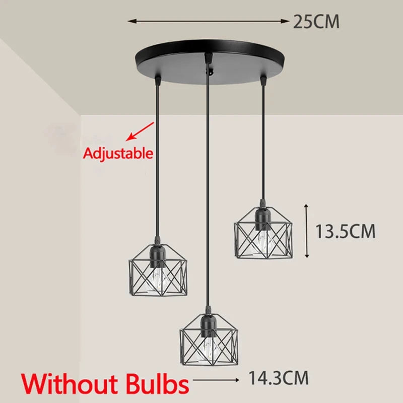 Vintage Nordic Hanging Chandelier