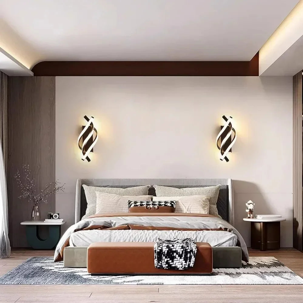 Modern LED Wall Lamp Home Line Decoration Wall Lamp Living Room