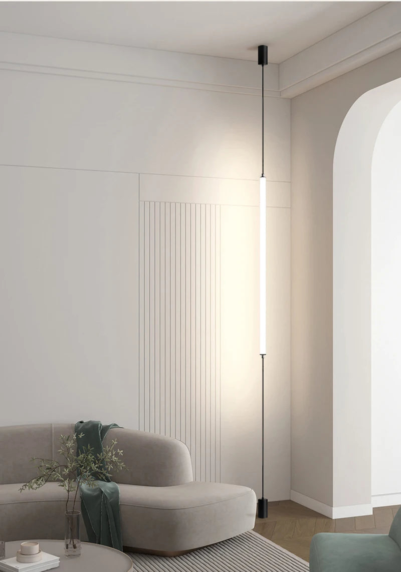 Italian Line Acrylic Floor Lamp