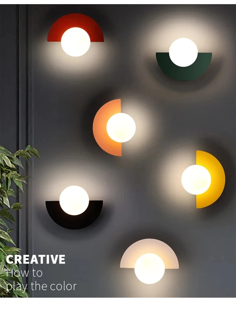 Round Ball G9 Wall Sconce