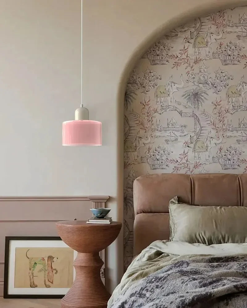 Two Tone Glass Pendant Light