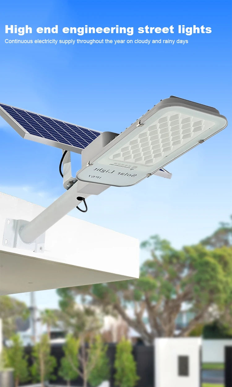 250W led solar light Outdoor garden Waterproof Solar street Light Dusk