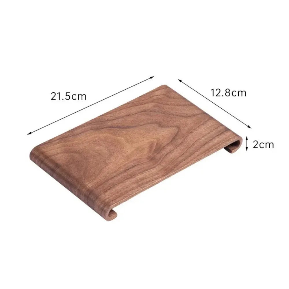 Walnut Wood Rectangular Tea Tray