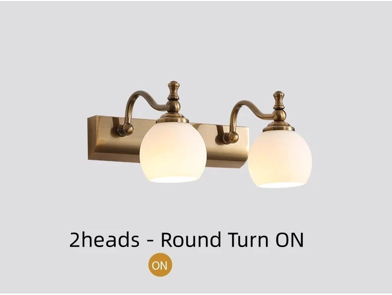 Multi-Head Vanity Mirror Light