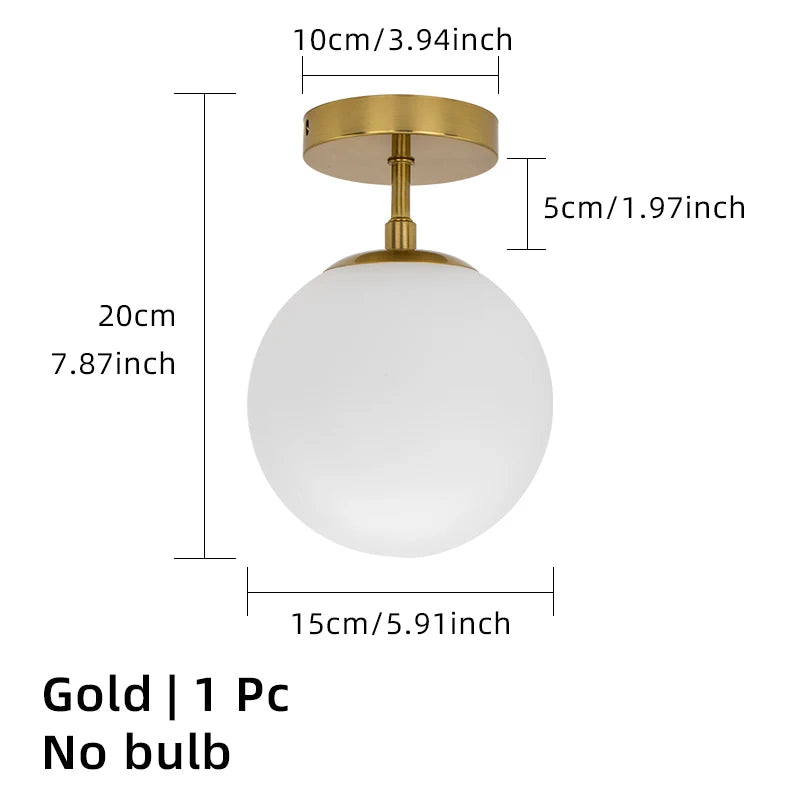 Small Nordic Corridor Pendant Light