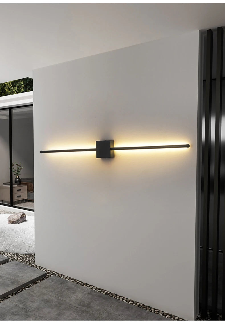 Minimalist Long Strip LED Wall Light