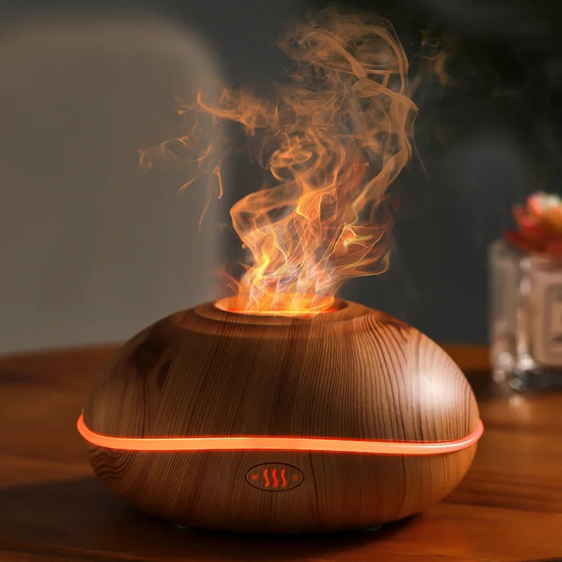 Aroma Humidifier flame Can Add Essential Oil Small AromaRelax Machine