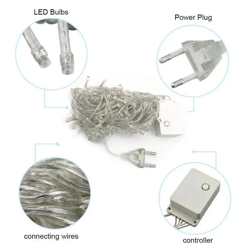 10M Fairy String Lights 100 LED