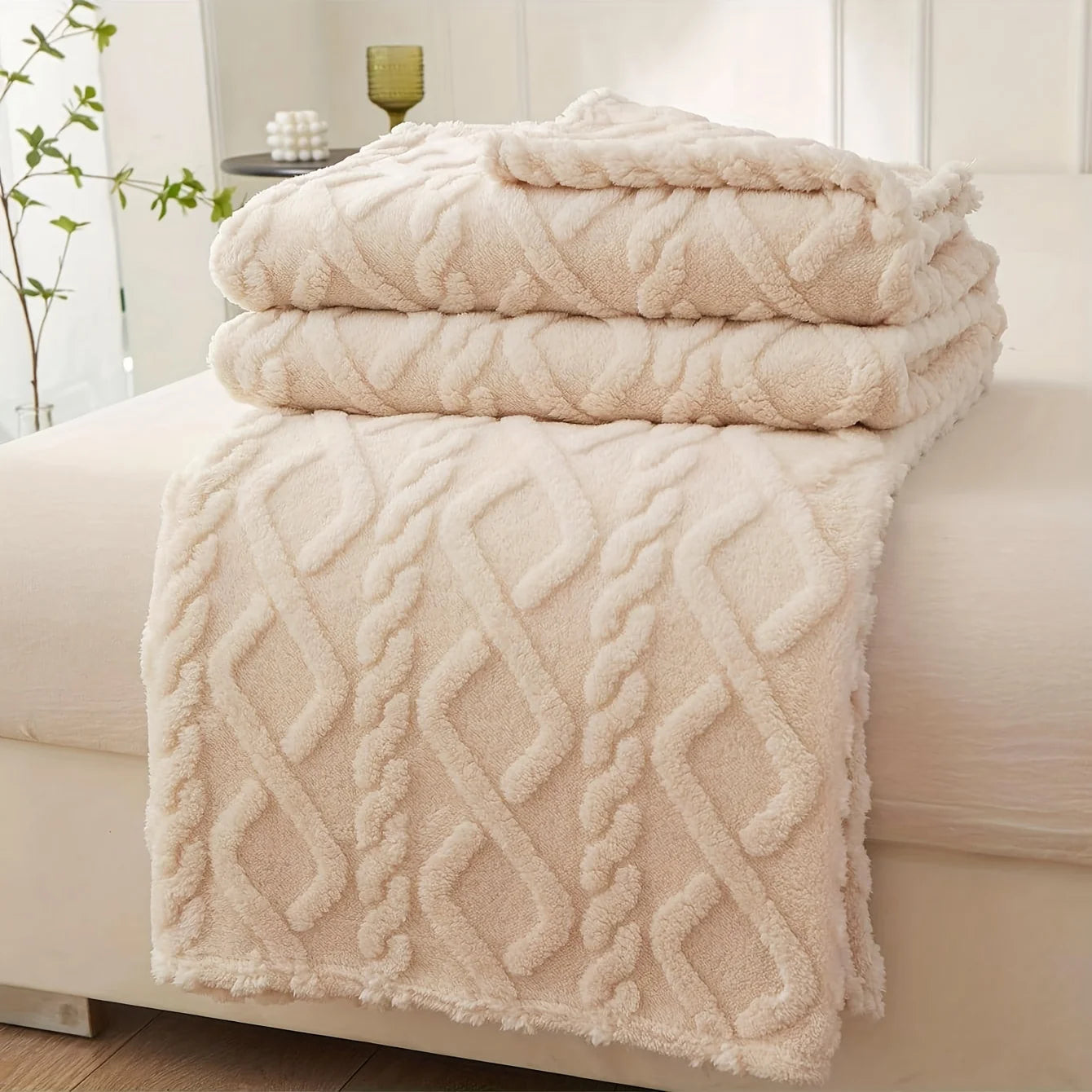 Coral Fleece Lightweight Blanket