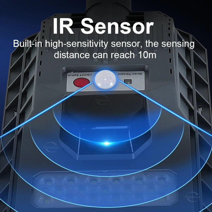Solar Motion Sensor Street Light