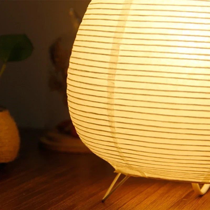 Japanese Rice Paper Lantern Lamp