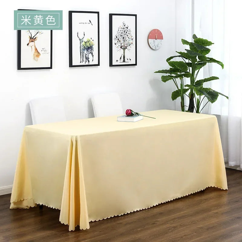 Banquet Table Cover Wedding Cloth Wonderful Colourful Square Rectangle