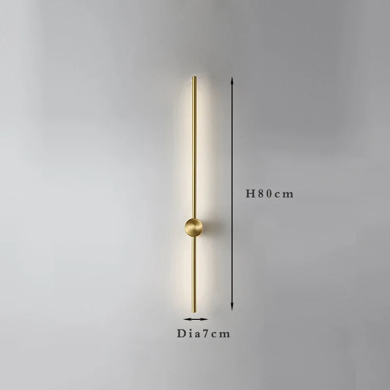 Minimalist Long Line LED Wall Lamp