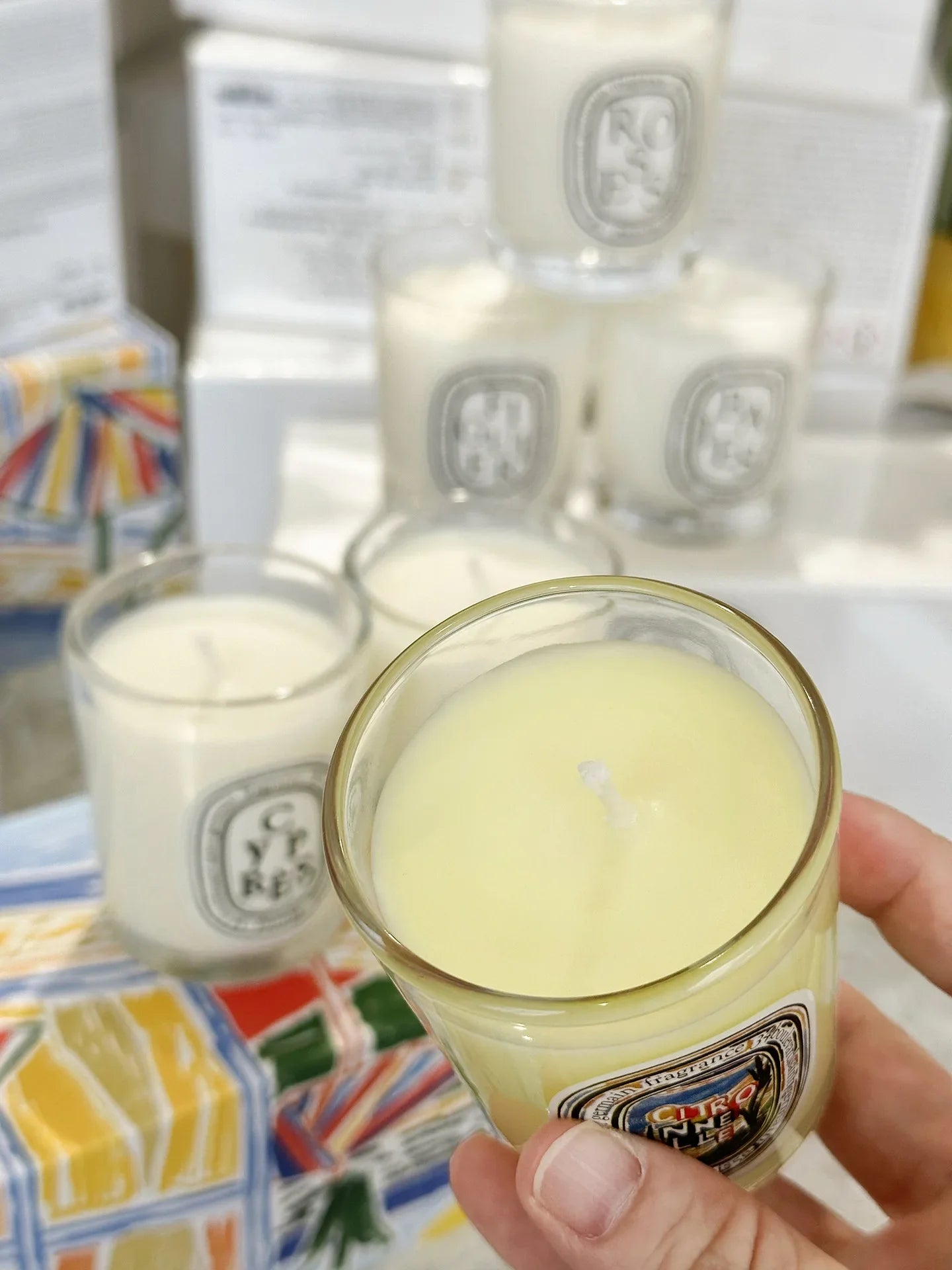 Aromatherapy Candle Natural Plant Scented Candles French Fragrance