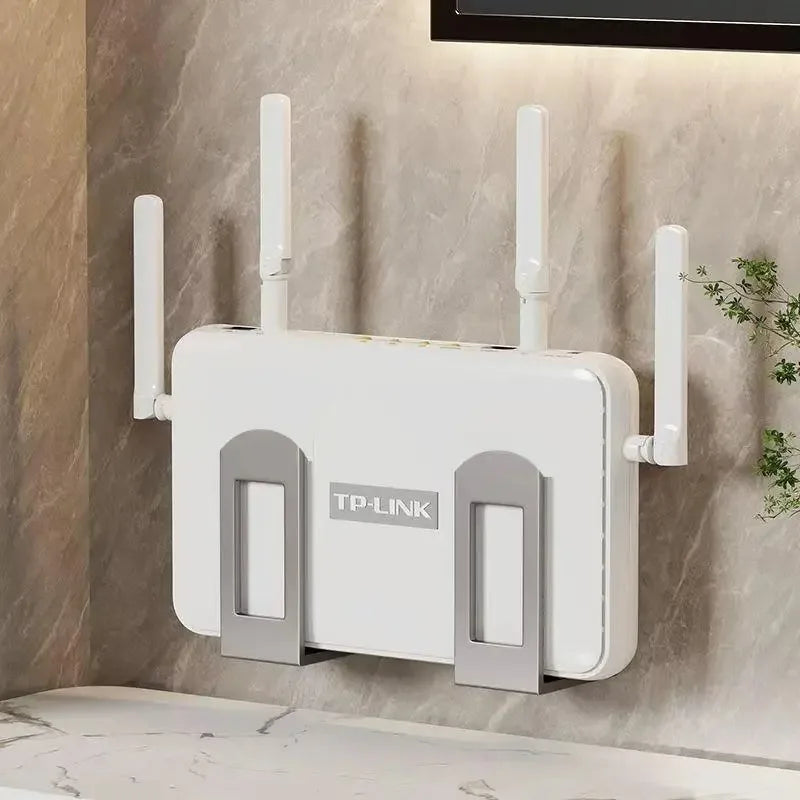 Wall Mounted Router Storage Bracket Pair