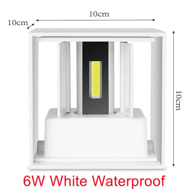 Slim LED Outdoor Wall Light