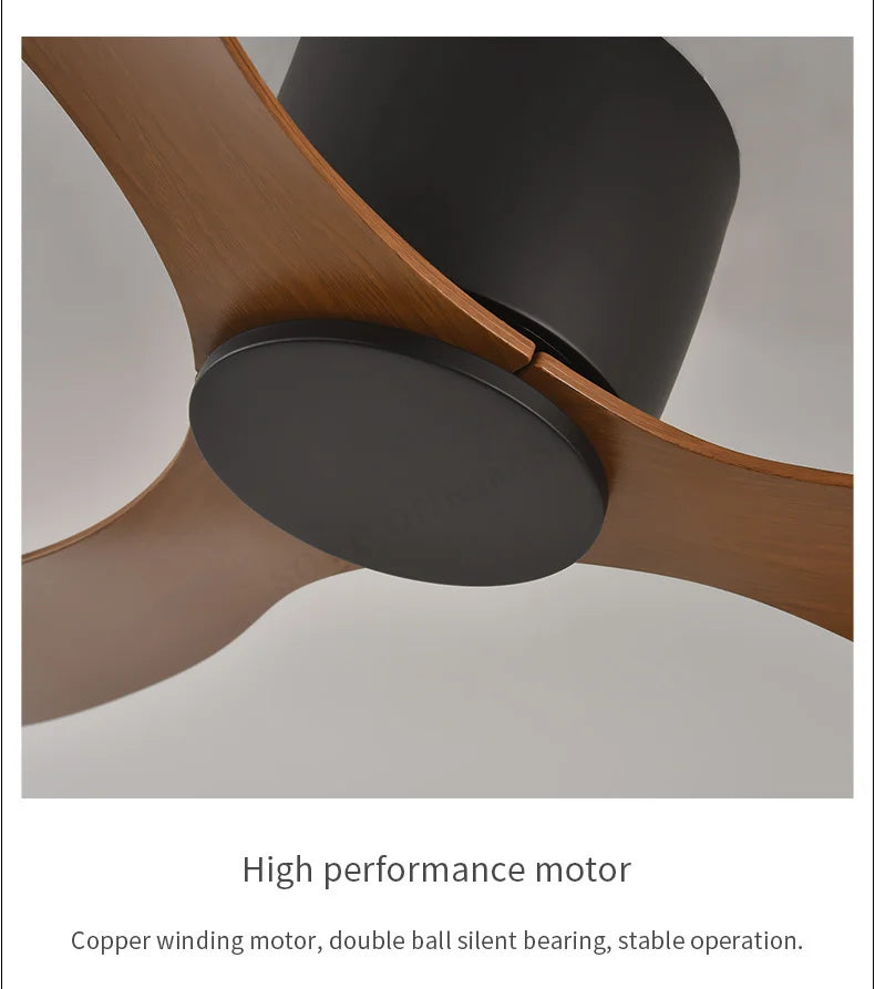 Low Profile White Ceiling Fan