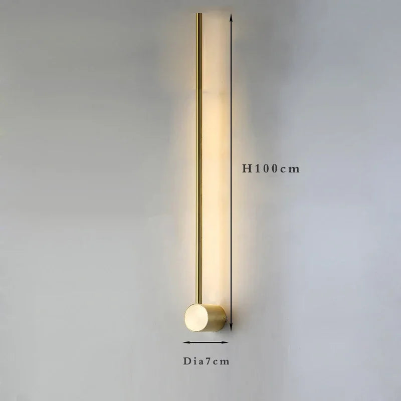 Minimalist Long Line LED Wall Lamp