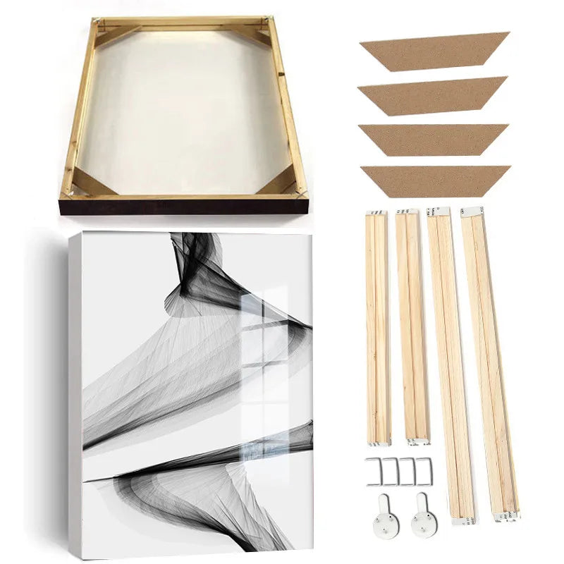 DIY Wood Poster Frame