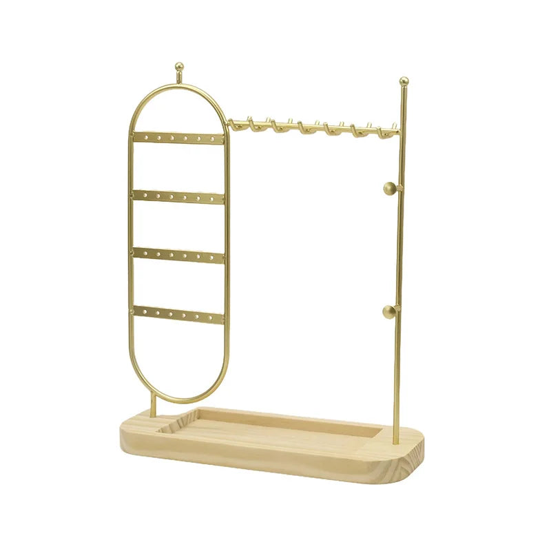 Solid Wood Jewelry Rack