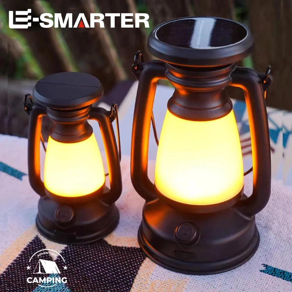 USB Rechargeable Camping Light Portable Camping Lanterns Hanging Tent