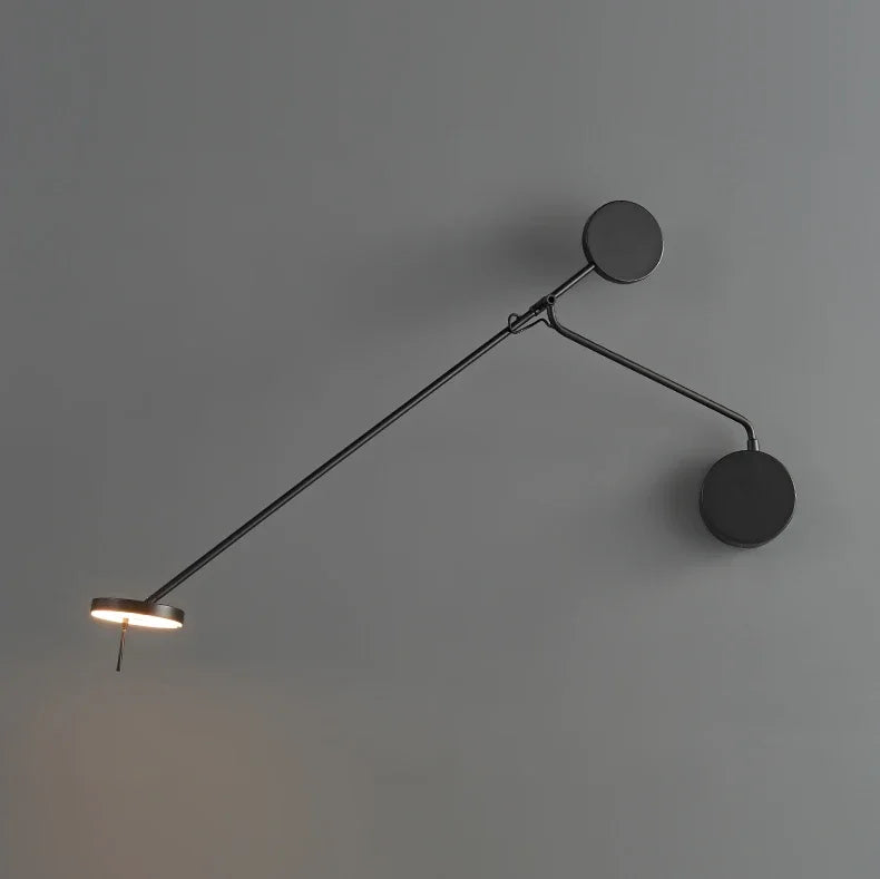 Designer Creative Long Pole Swing Arm Style Wall Lamp Home Bedside