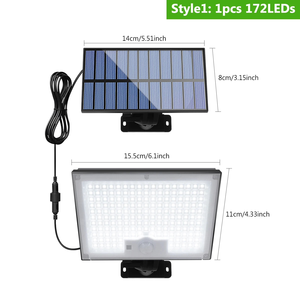 Solar Lights Outdoor with Motion Sensor Solar Flood Lights Waterproof