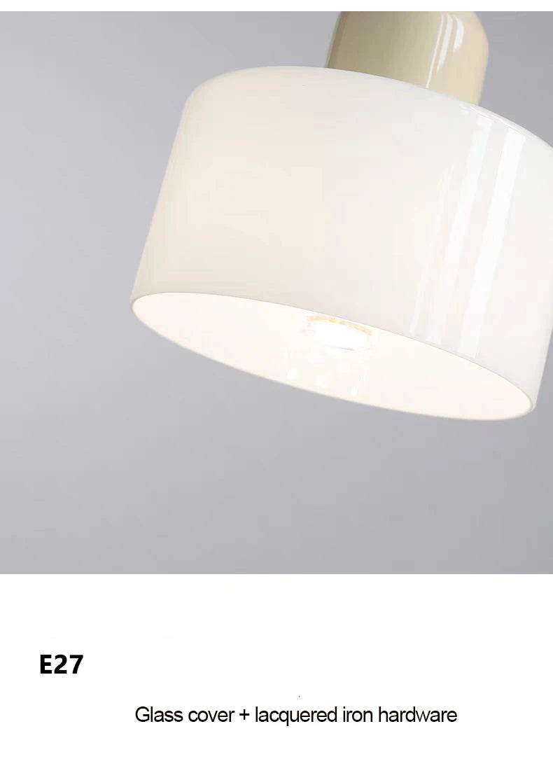 Two Tone Glass Pendant Light
