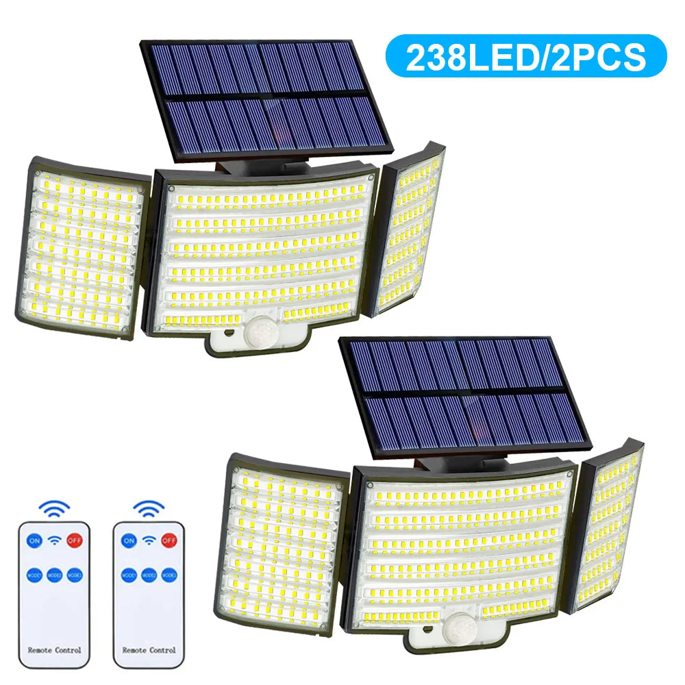 Solar Security Motion Sensor Light