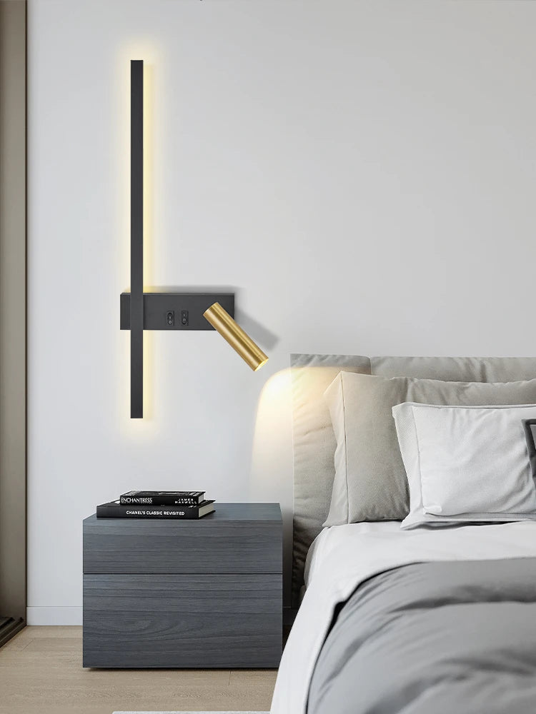 Wall lamp Nordic modern creative led simple living room sofa background