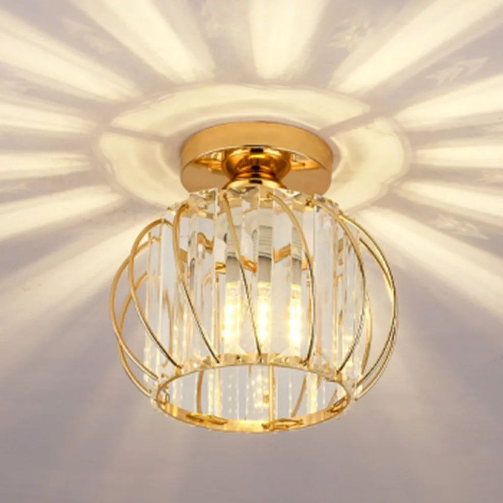 Novelty Glass Aisle Ceiling Light